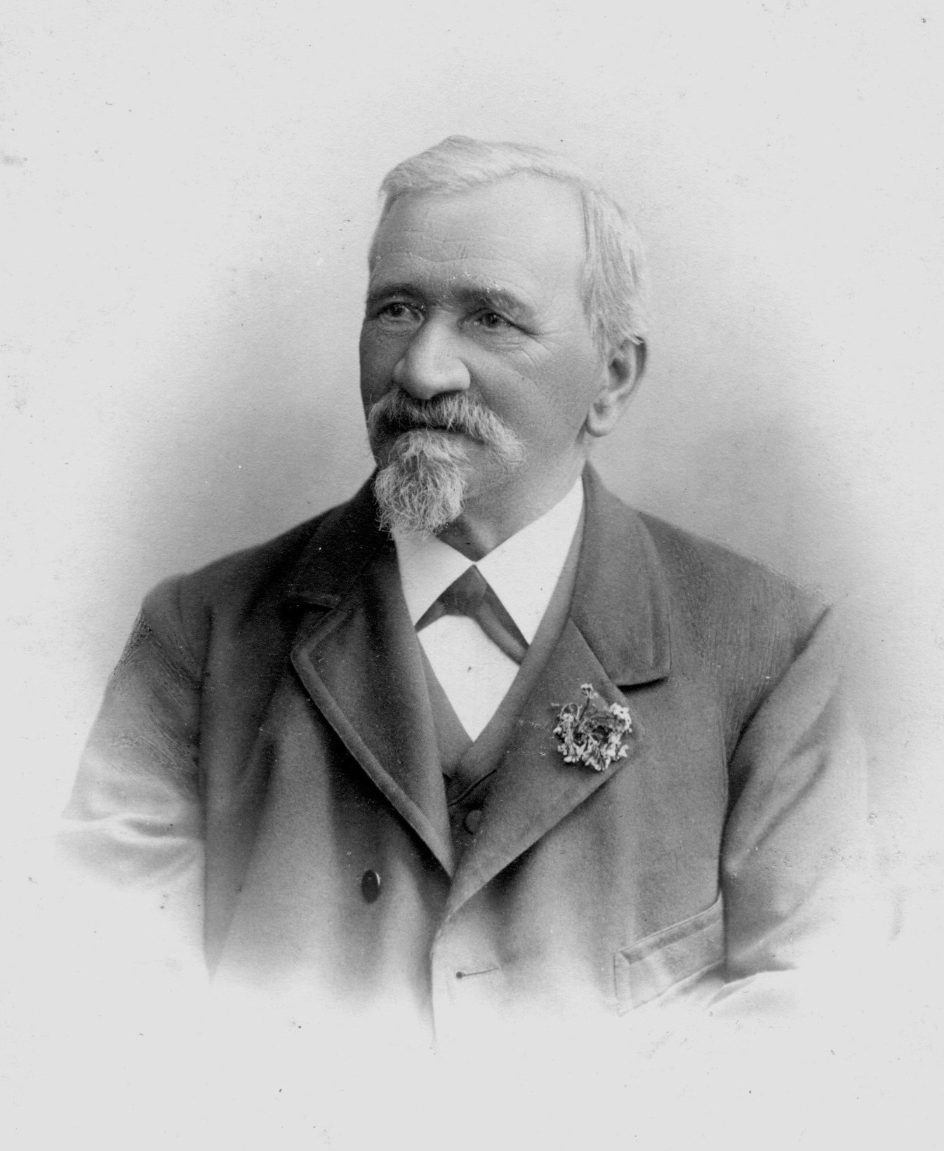 Porträt Wilhelm Scheel, Geheimer Kommerzienrat zu Rostock